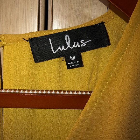 Lulus romper with flowing skirt - Picture 7 of 8